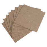 6'' MDF Wood Boards 3mm(20pcs)