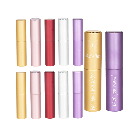 Portable 8ml Atomiser Perfume Spray Bottle - 10 PCS