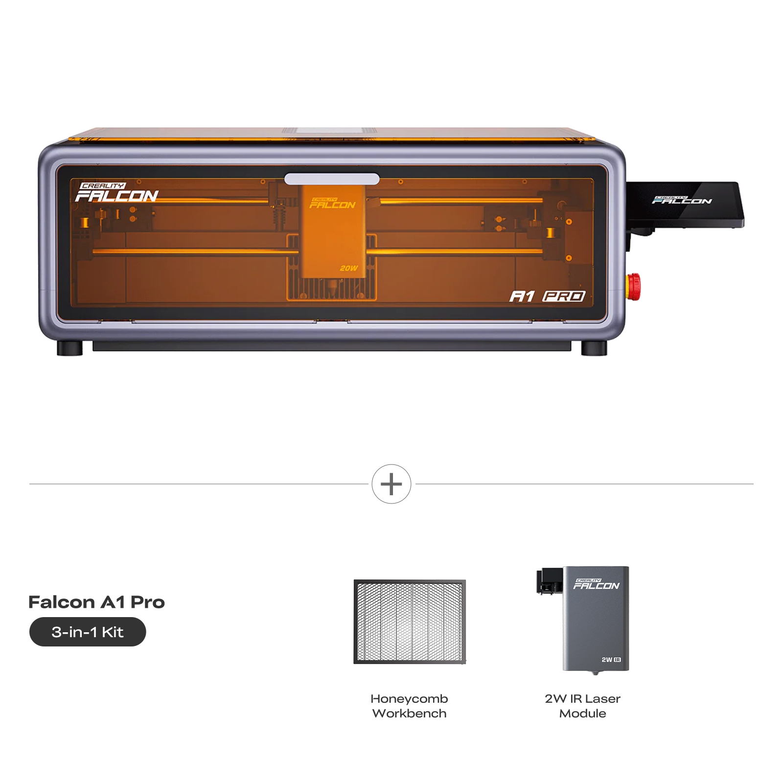 Creality Falcon A1 Pro 20W Dual-laser Engraver Advanced Kit