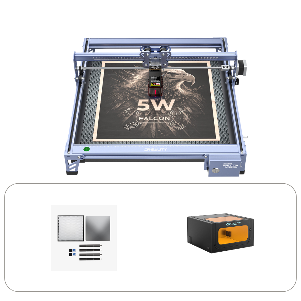 Bundle 5W Falcon Laser Engraver Basic Kits