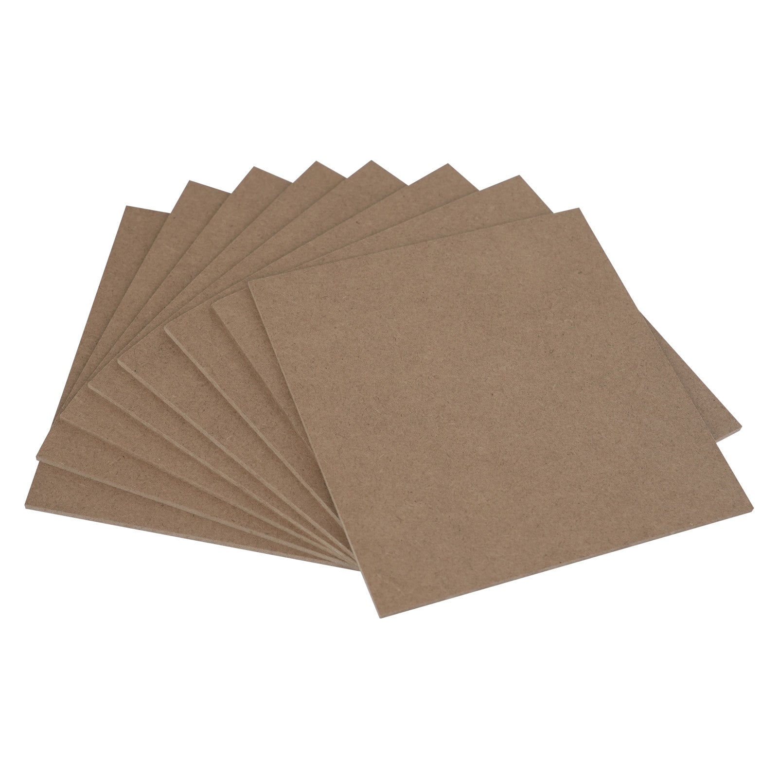 6'' MDF Wood Boards 3mm(20pcs)