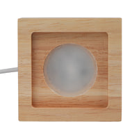 Wooden Light Display Stand for Crystal(4pcs)
