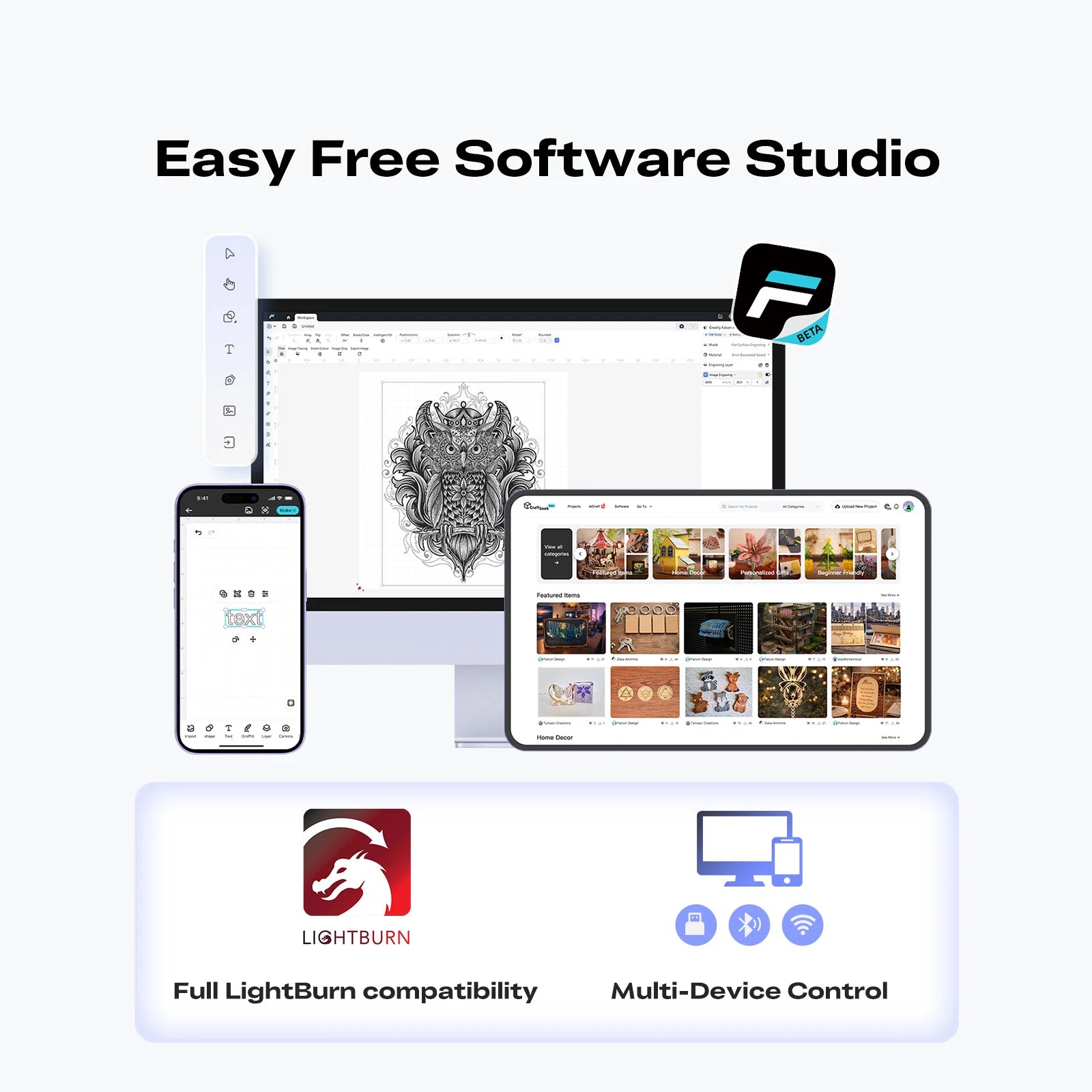 Creality Falcon A1C Metal Kit | AI Camera Verison