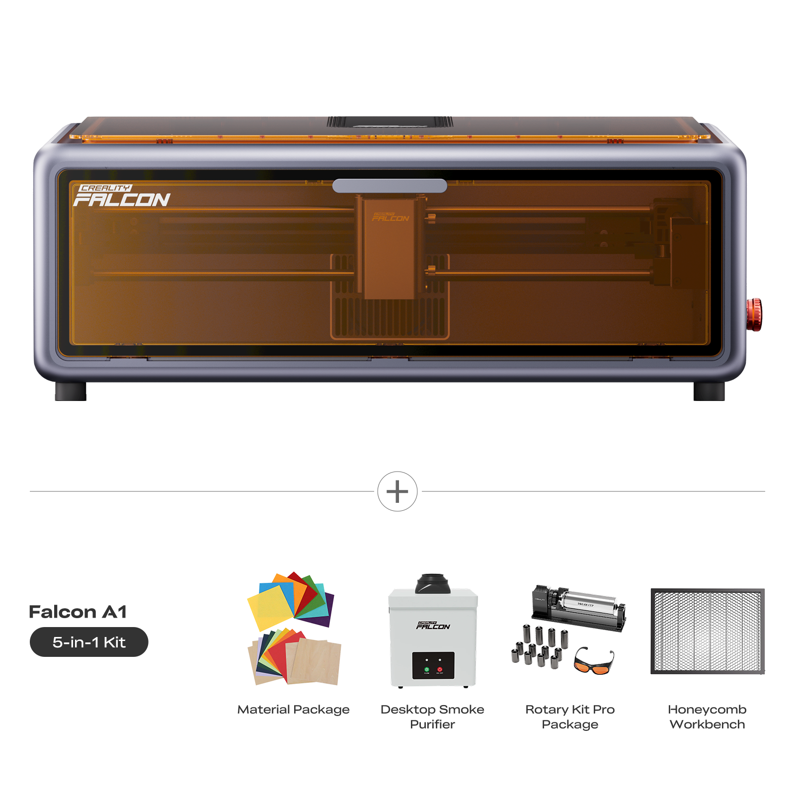Creality Falcon A1 10W Laser Engraver & Cutter All-in-One Kit