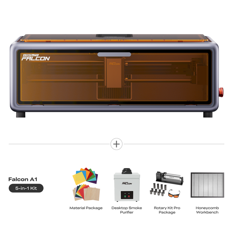 Creality Falcon A1 10W Laser Engraver & Cutter All-in-One Kit