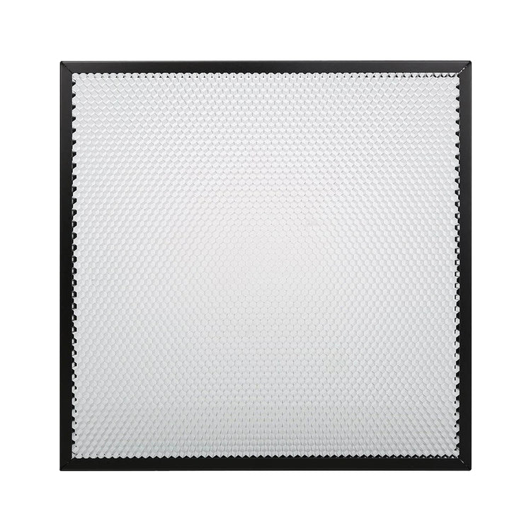 Image showing components typical of the Cutter Accessory Kit for Falcon 10W/7.5W/5W Engraver by CrealityFalcon: a white square diffuser, a gray rectangular reflector, four black cylindrical rods with support bars, two small black mounting clips with adhesive pads, and optional laser damage protection for use with various engravers.