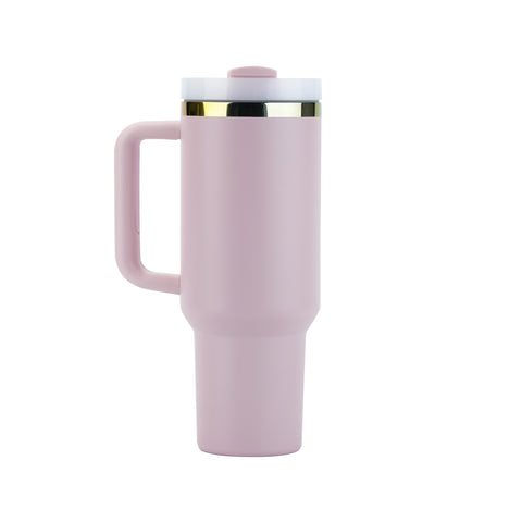 Stainless Steel Tumbler with Removable Handle