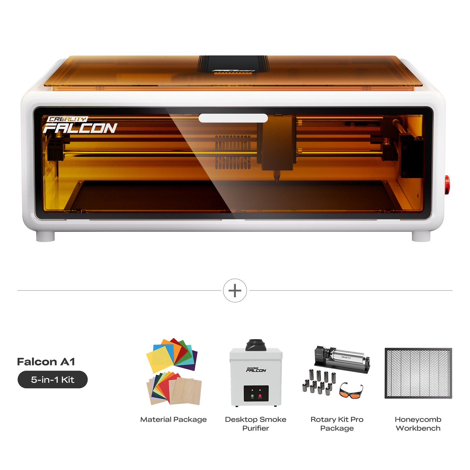 Creality Falcon A1 10W Laser Engraver & Cutter All-in-One Kit