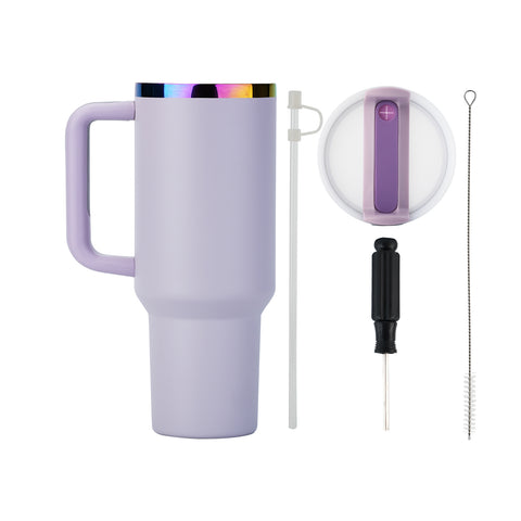 Stainless Steel Tumbler with Removable Handle