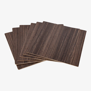 12×12'' Laser Module Walnut Plywood Sheets（Intelligent recognition with A1）
