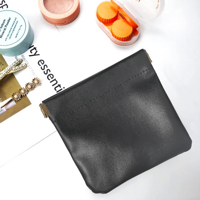 6pcs Leather Storage Bag for Makeup Cosmetic Pouch Wedding Party Gift