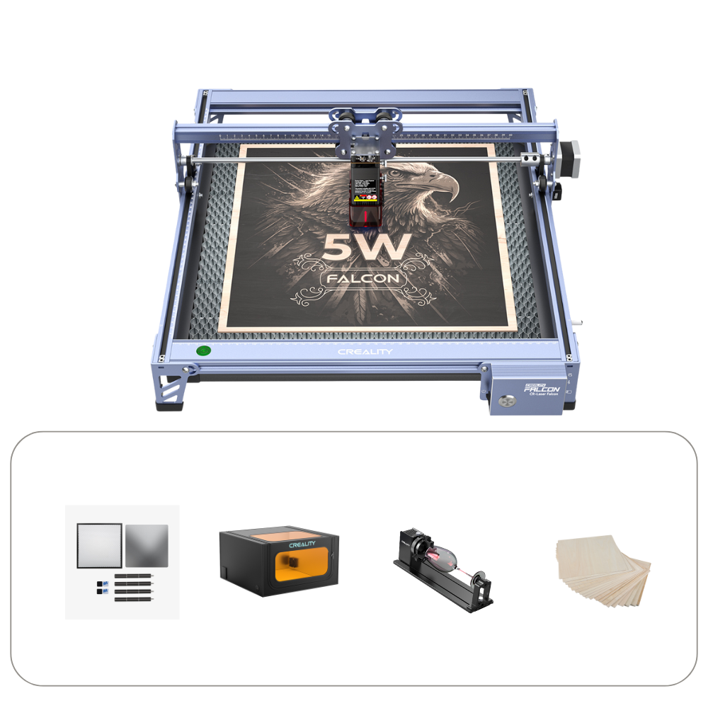 Bundle CR-Laser Falcon 5W Laser engraver All In One Kits