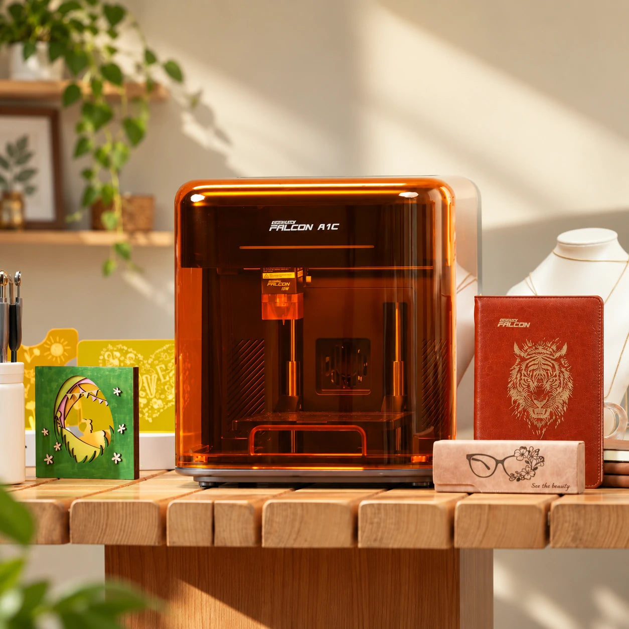 Creality Falcon A1C Laser Engraver with AI Camera