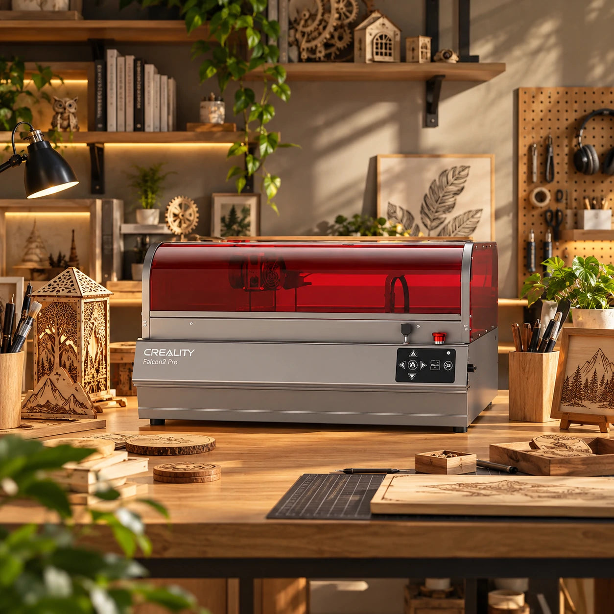 Creality Falcon2 Pro S 22W Enclosed Laser Engraver and Cutter