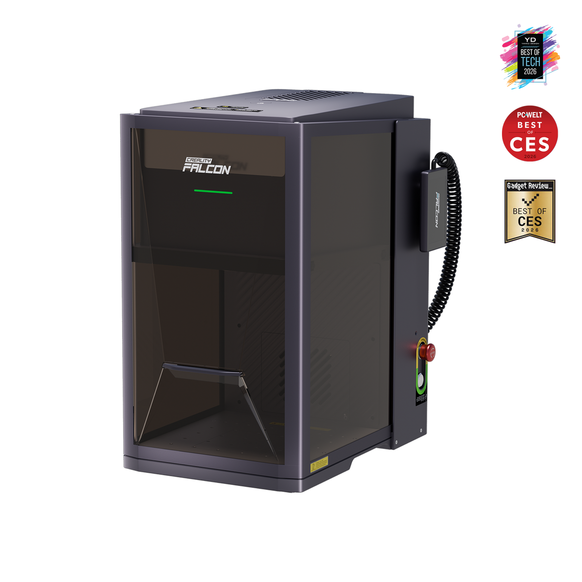 Creality Falcon T1 5-in-1 laser engraver with modular laser system