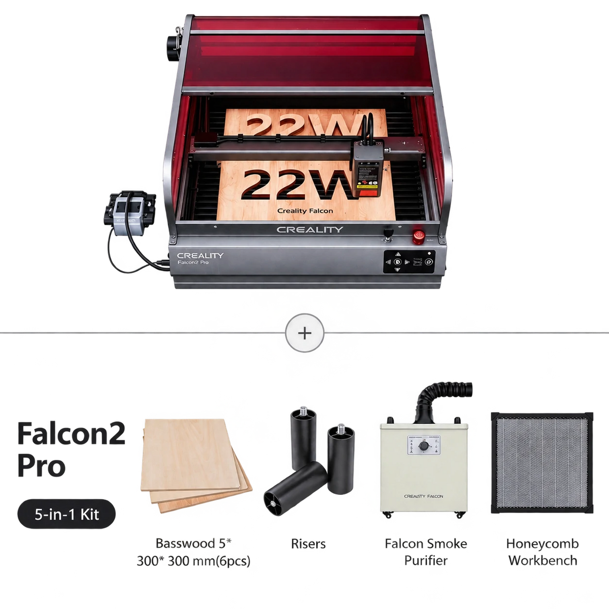 Falcon2 Pro 22W - All-in-One Kit