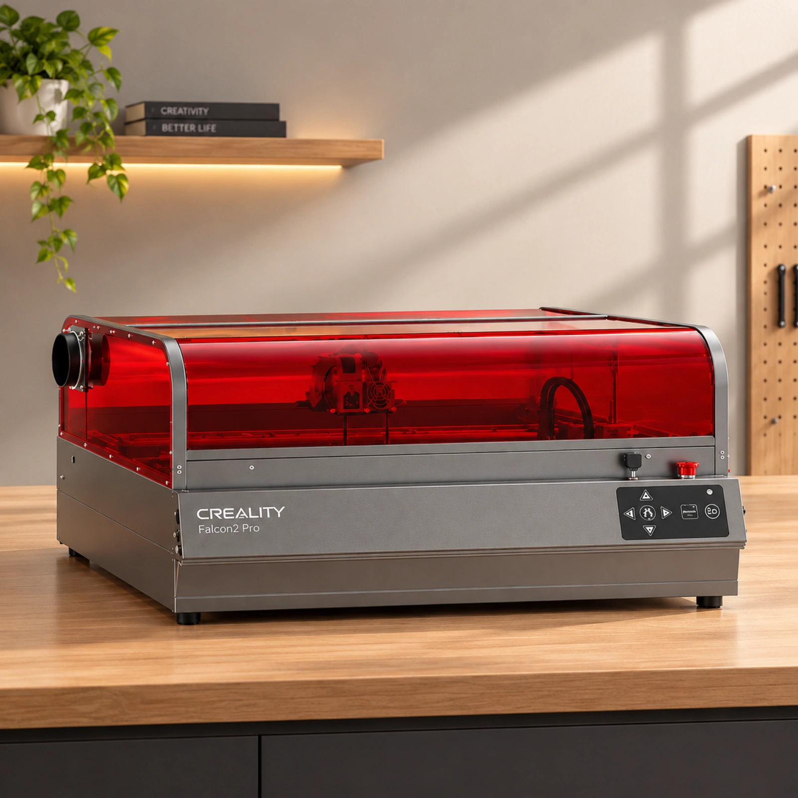 Creality Falcon2 Pro S 40W Enclosed Laser Engraver and Cutter
