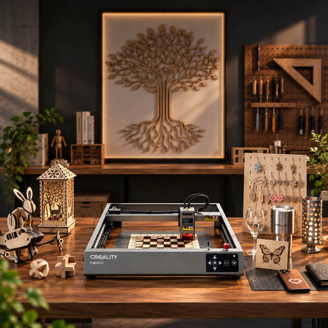 Creality Falcon2 40W Laser Engraver and Cutter