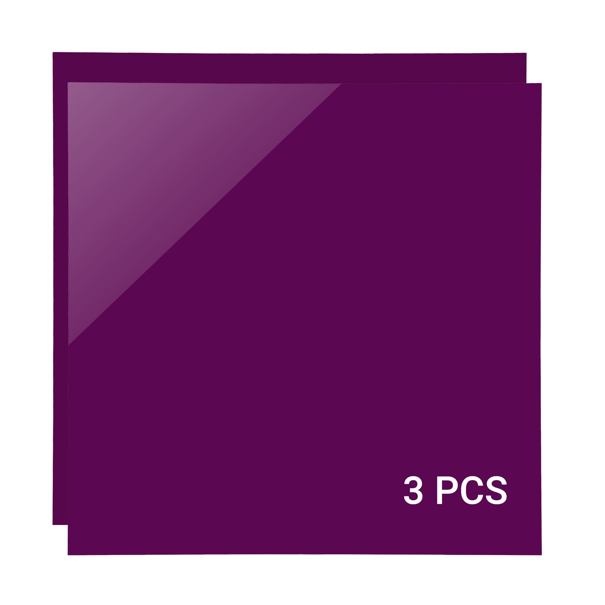 Purple Acrylic Sheets for Laser Engraving Projects 12