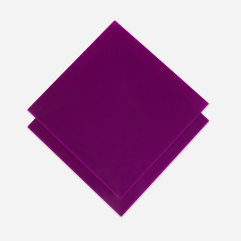 Purple Acrylic Sheets for Laser Engraving Projects 12"*12” *1/8” - 3pcs