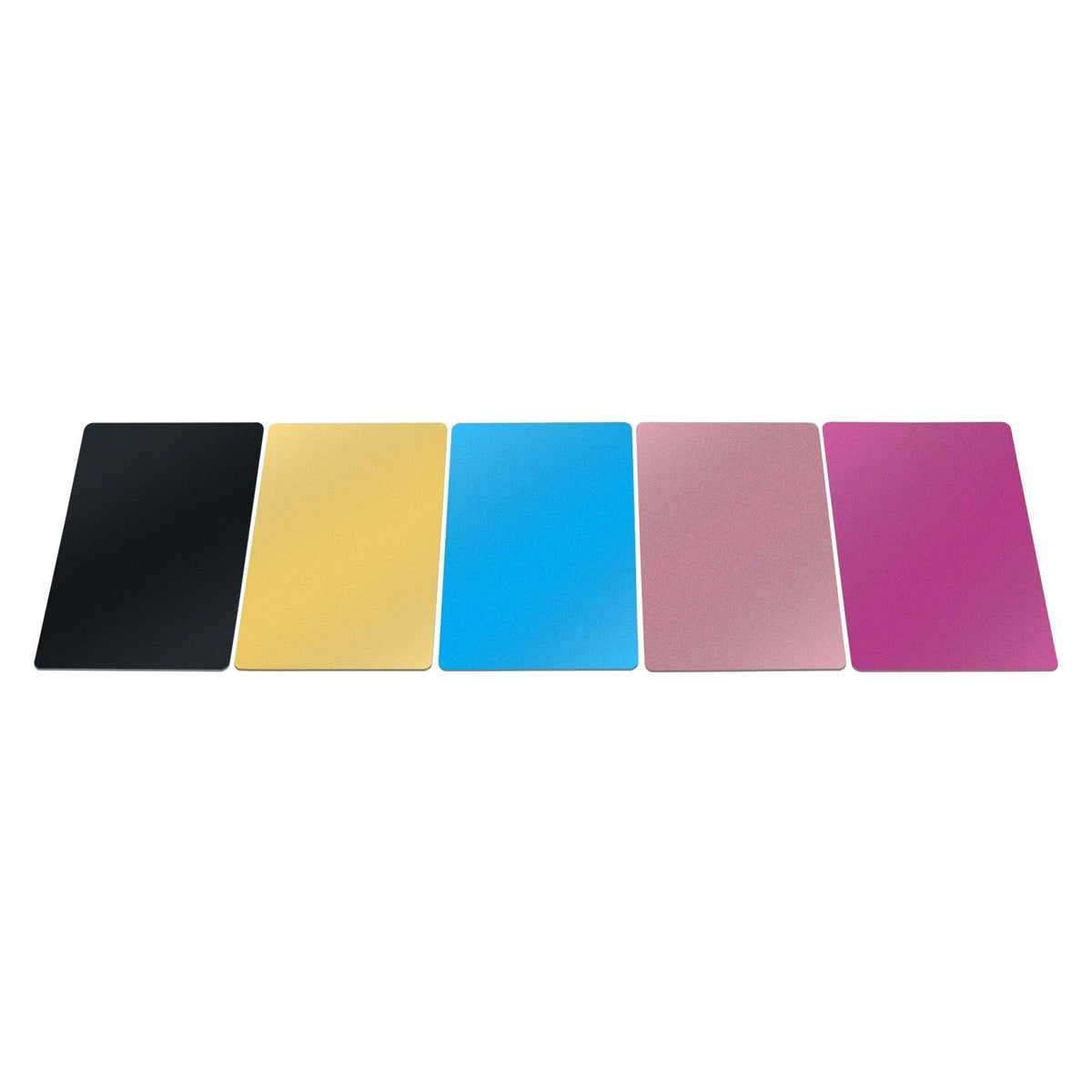 Aluminum business cards compatible with Creality Falcon laser engravers