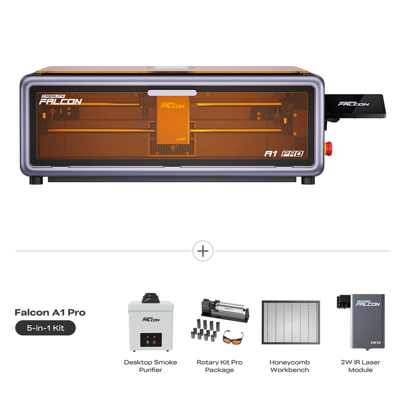 Creality Falcon A1 Pro 20W Dual-laser Engraver