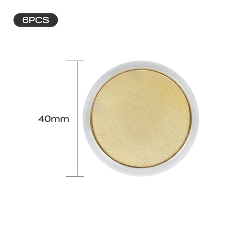 (Pre Sale)3-Color Blank Commemorative Coins (6pcs)