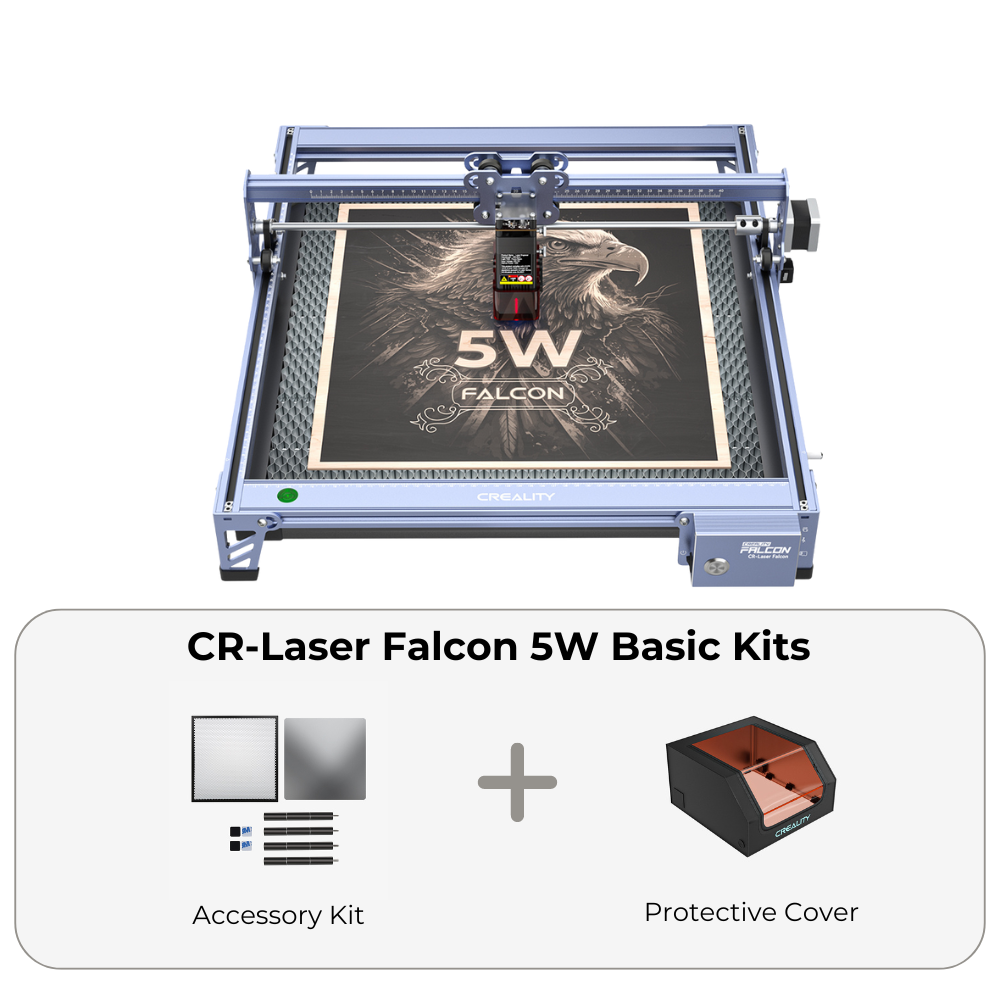 Bundle 5W Falcon Laser Engraver Basic Kits