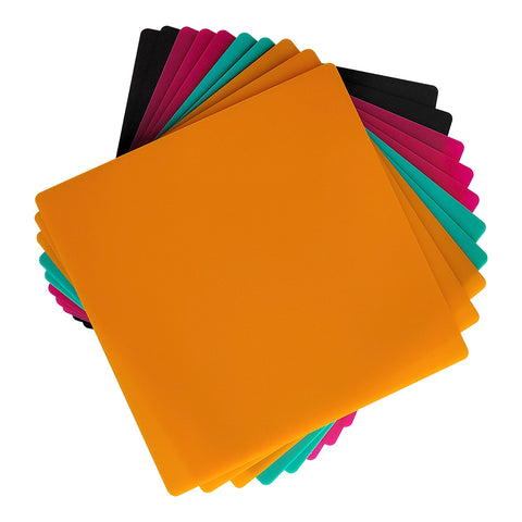 Frosted Colorful Acrylic Sheets for Laser Engraving and Cutting - 10pcs