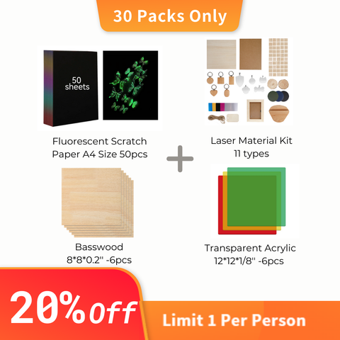 crafting Pack for Laser Engraving/Cutting Machine