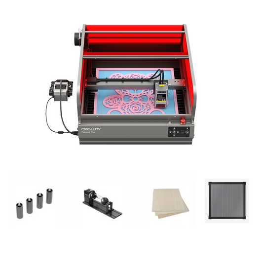 Creality Falcon2 Pro 22W/40W Enclosed Laser Engraver and Cutter All In One Kit for Sale 1000
