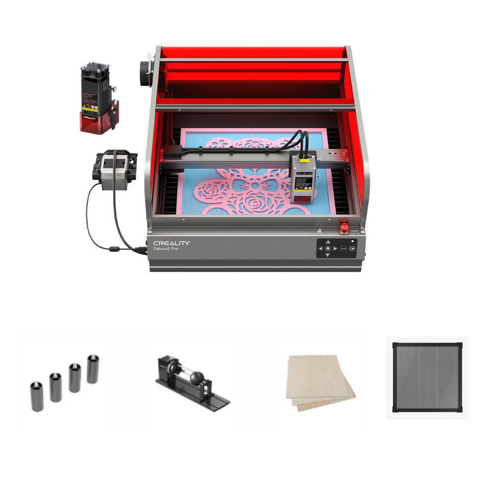 Falcon2 Pro 22W/40W Enclosed Laser Engraver and Cutter