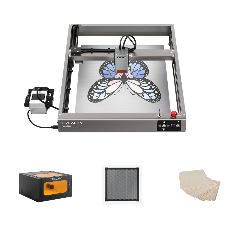 Bundle Falcon2 22W Laser Engraver Basic Kits