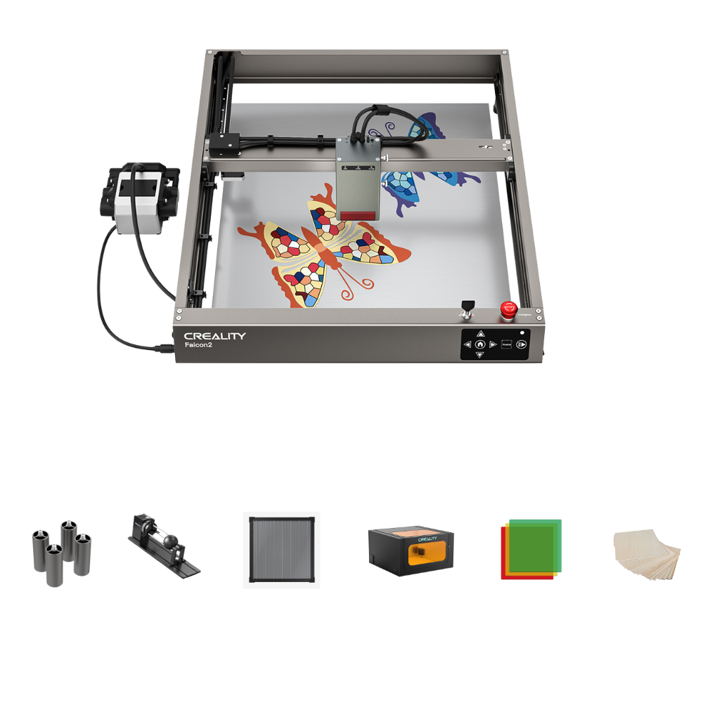 40W COMBO SALE Falcon2 Laser Engraver All-In-One Kits