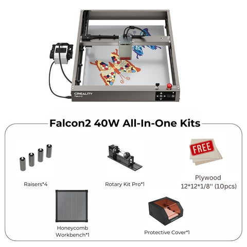 Falcon2 40W Laser Engraver and Cutter