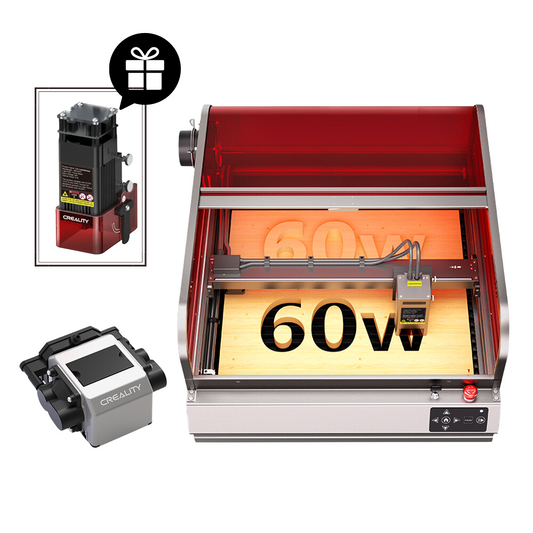 Falcon2 Pro 60W Enclosed Laser Cutter and Engraver 1000
