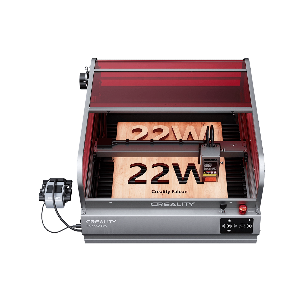 Creality Falcon2 Pro 22W Enclosed Laser Engraver and Cutter