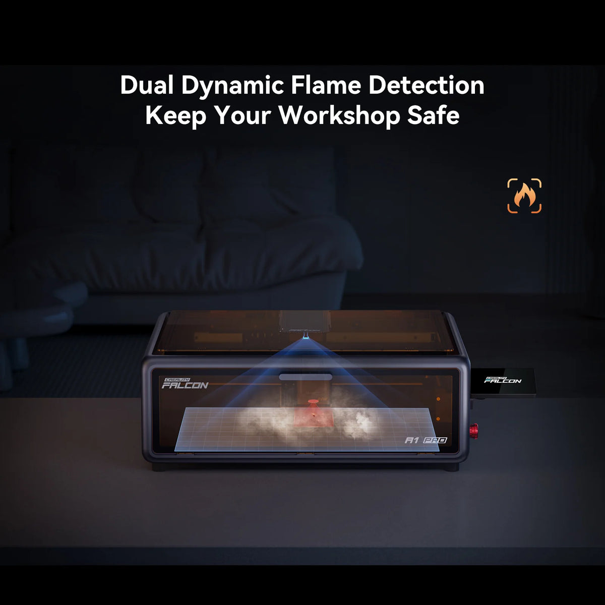 Creality Falcon A1 Pro 20W Dual-laser Engraver